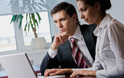 Two business directors discuss the new tax rules on contract hire