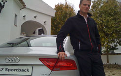 James Allitt, product manager for Audi A7