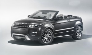 Range Rover Evoque Convertible is to be launched at the Geneva Show in March to gain reaction to the concept