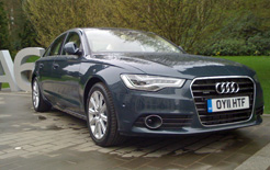 New Audi A6 - only 50% of the VAT is recoverable on this and all other business cars on a contract hire lease if there is an element of private mileage