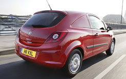 Different speed limits apply to cars and vans