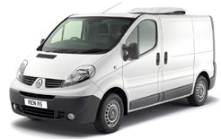 New Renault Trafic Refrigerated Van benfits from three-year/100,000 mile warranty