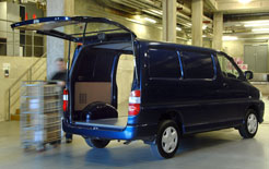 Small business van delivery in London - such vans will not now be hit by the 2010 planned introduction of the LEZ Phase 3