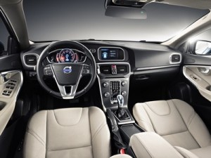 Interior of the new Volvo V40 