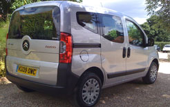 Citroen Nemo Multispace rear three quarters