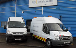 Daily rental vans from TLS Vehicle Rental