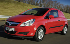 Vauxhall Corsavan now gets Start/Stop economy-boosting technology