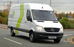 Mercedes Sprinter, winner of ACFO's Large Van of the Year