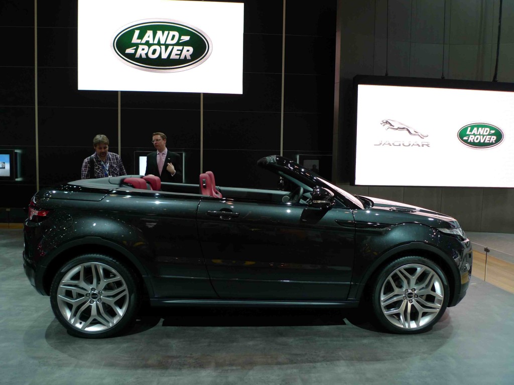 Geneva 2012 Range Rover Convertible