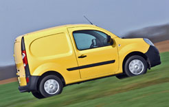 The new Renault Kangoo Van has a three-year/100,000 mile warranty