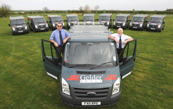 Building company the Gelder Group has just taken delivery of 10 Ford Transit ECOnetics as part of its policy to lower environmental emissions