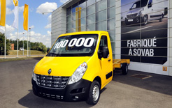 Renault's big Master van with 100,000 now built