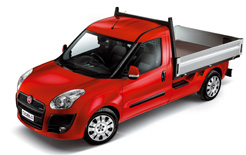 Fiat Professional Doblo Cargo Work Up with dropside body revives market for small pick-ups