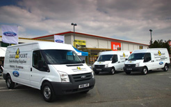 Ford is taking its van range directly to small business customers with the B&Q TradePoint initiative