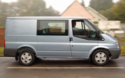 Ford Transit double-cab-in-van