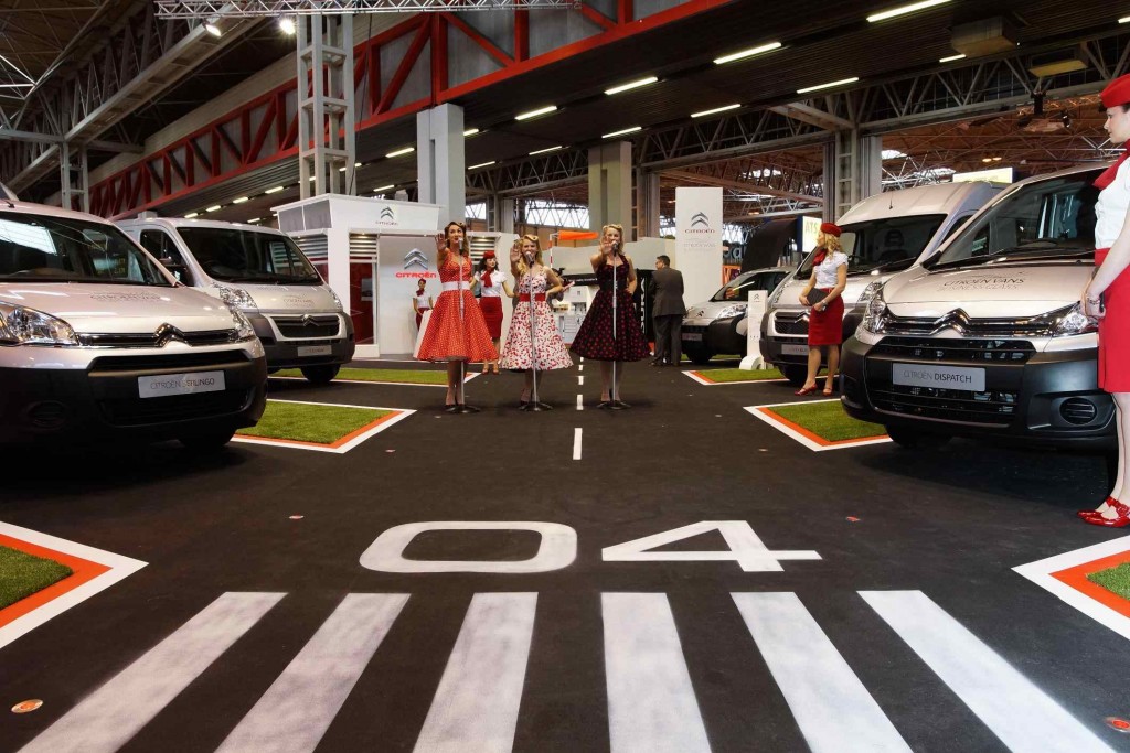 Citroen stand at CV Show