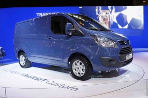 Ford Transit Custom debuts at the CV Show