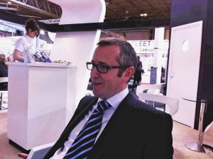 Phil Robson, fleet director of Peugeot at the CV Show