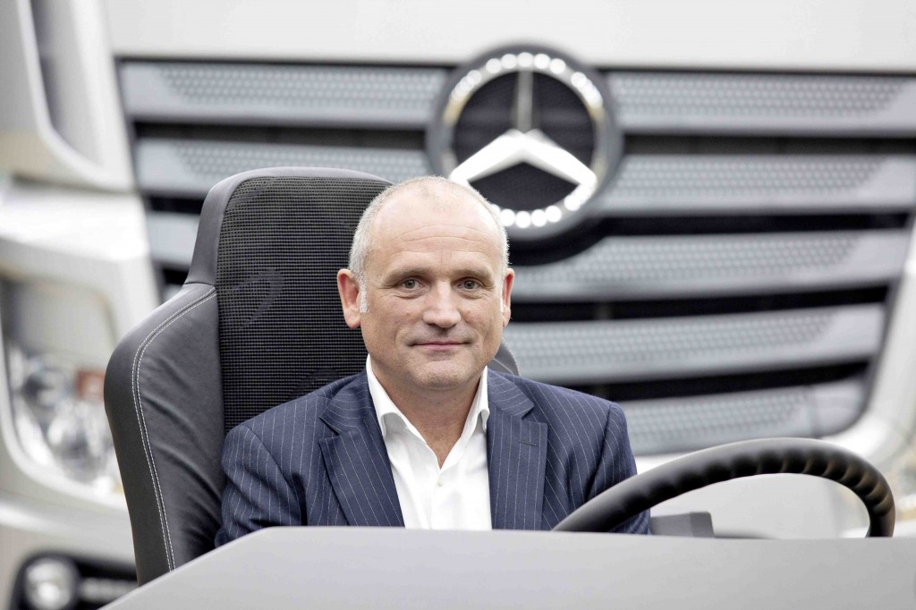 Bertrand Janssen, head of design, Mercedes-Benz Commercial Vehicles