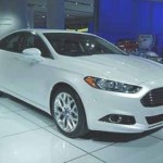Ford Fusion - the US version of the Mondeo - was unveiled at Detroit
