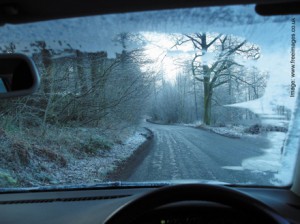 Winter driving conditions