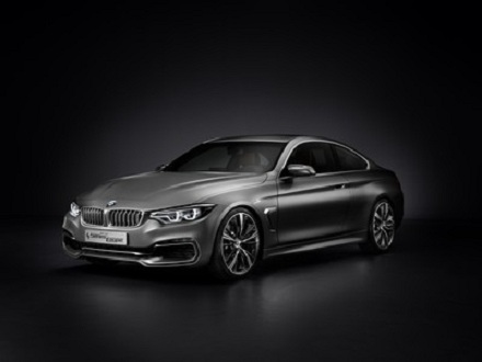 The BMW 4-Series Concept front view