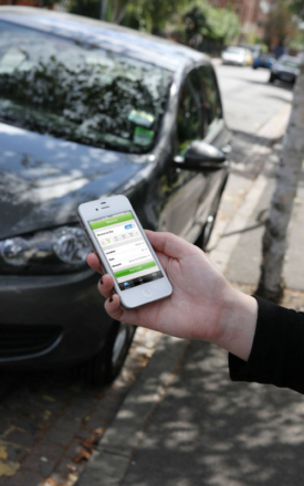 Zipcar reservations app