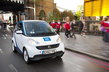 Smart fortwo mhd car2go