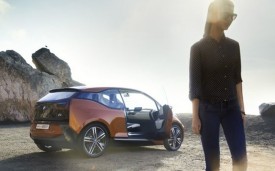 BMW i3 Coupe with person