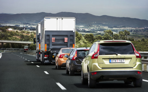 Volvo semi-autonomous motorway
