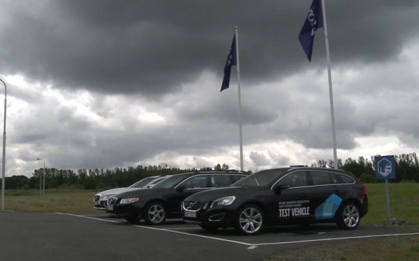 Volvo technology test cars