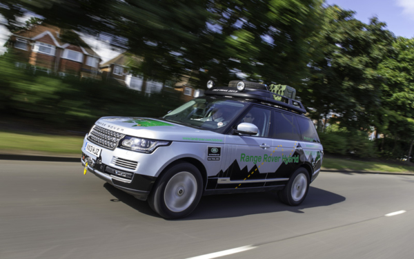 Range Rover diesel hybrid  car review