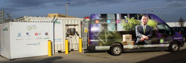 Hydrogen powered van
