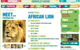 Knowsley Safari Park screen grab