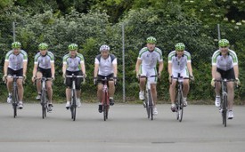 Skoda fleet cycling team