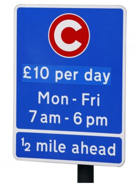 £10 congestion charge zone