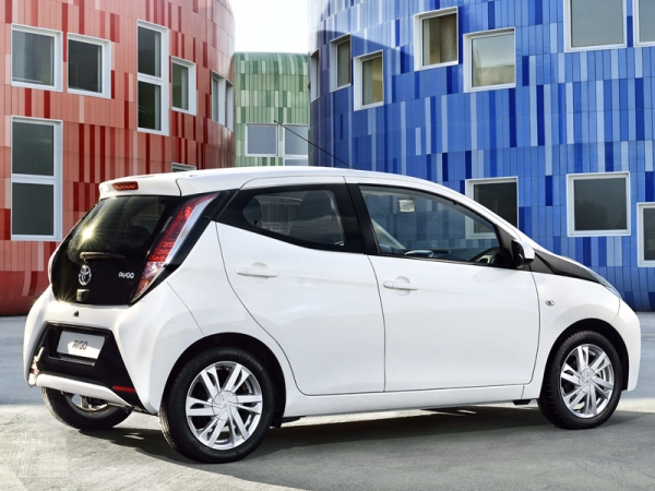 Toyota, Aygo, rear