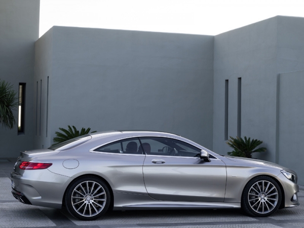 Mercedes, S-Class, Coupe, side