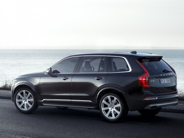 Volvo, XC90, rear, parked