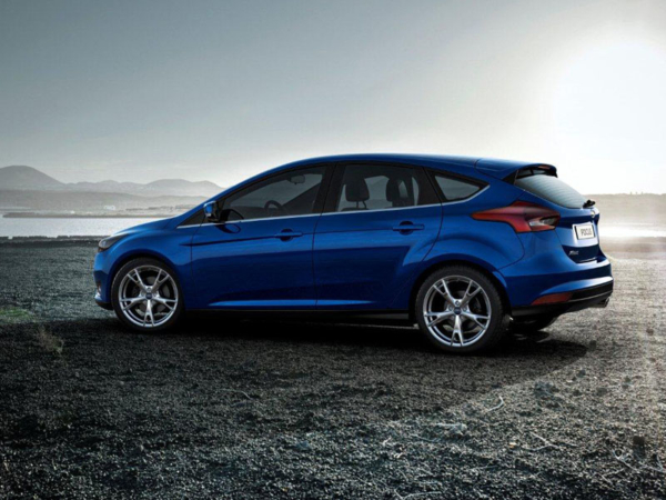 New Ford Focus from the side