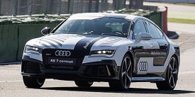 Audi RS7 driverless car