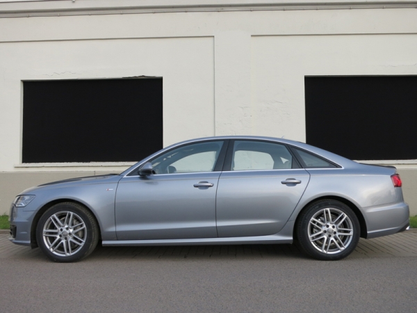 Audi, A6, saloon, parked, face, lift