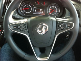 Vauxhall, Insignia, multifunction, steering wheel
