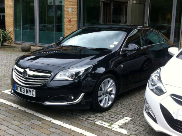 Vauxhall, Insignia, business, trip , parked 