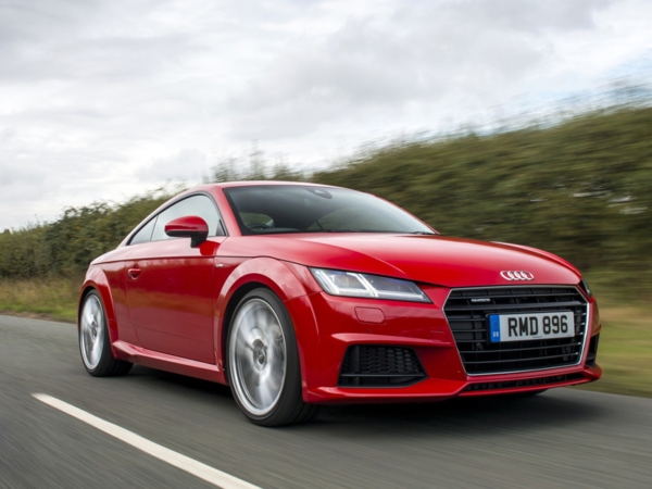 Audi, TT, moving, driving, fast