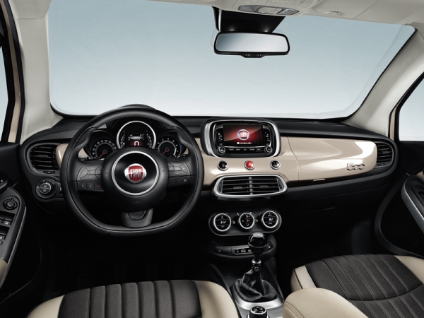 Fiat, 500X, crossover, interior