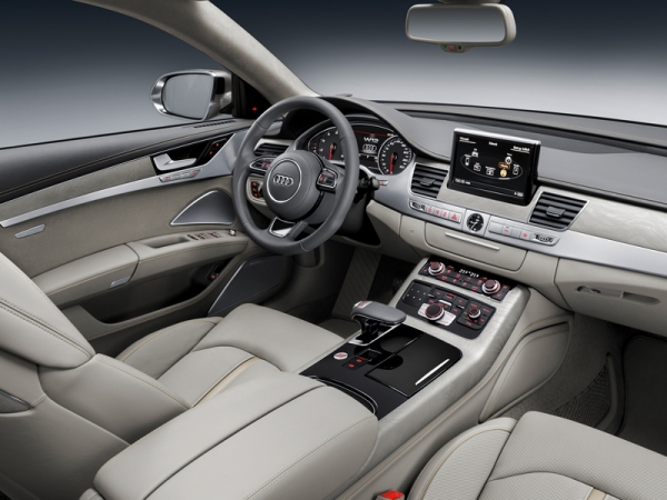 Audi, A8, interior, dashboard