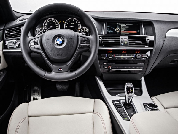 BMW, X4, interior, dashboard