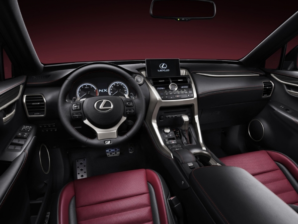 Lexus, NX, interior, driving, positiion