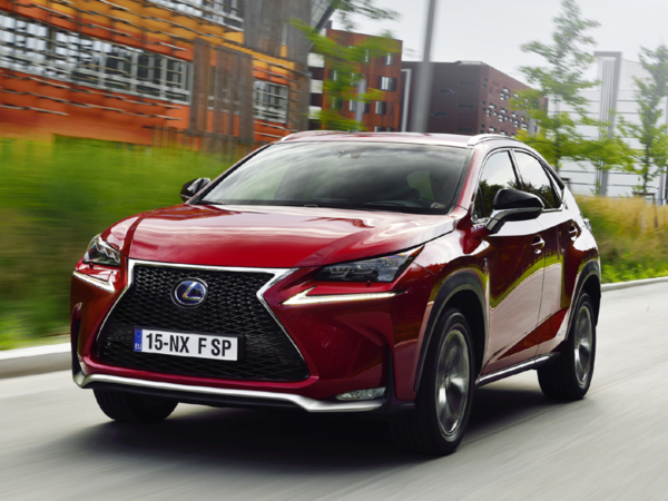 Lexus, NX, front, three-quarter